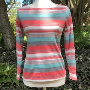 Talbots Petite 3/4 Sleeve Summer T-shirt